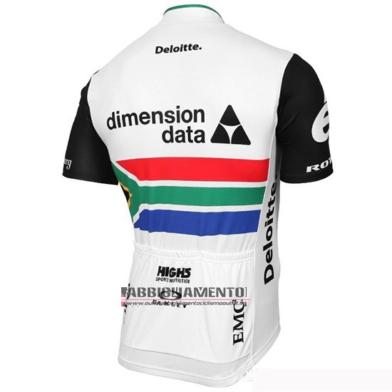 Abbigliamento Dimension Data 2019 Manica Corta e Pantaloncino Con Bretelle Campione Sudafrica - Clicca l'immagine per chiudere